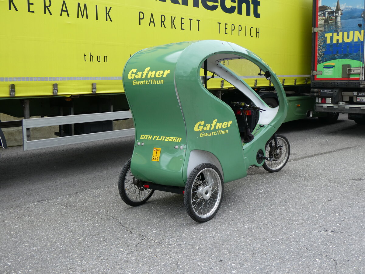 (263'323) - Gafner, Gwatt - BE 1931 - am 1. Juni 2024 in Gwatt, Garage