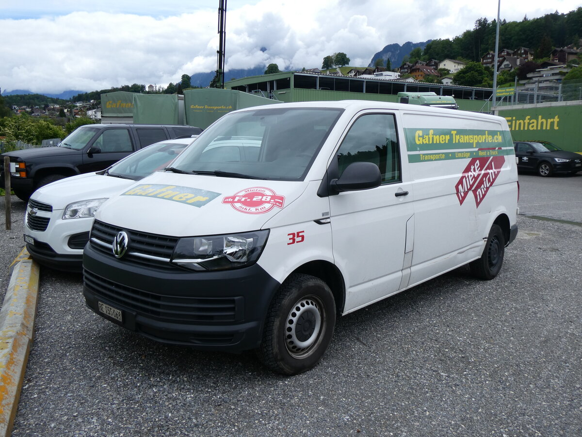 (263'328) - Gafner, Gwatt - Nr. 35/BE 155'068 - VW am 1. Juni 2024 in Gwatt, Garage