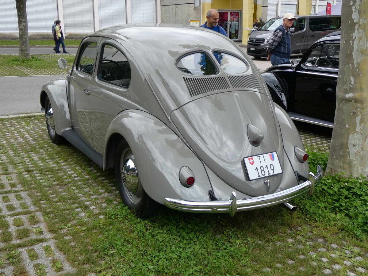 (263'520) - VW-K�fer - TI 1819 - am 9. Juni 2024 in Faido, Garage Barenco