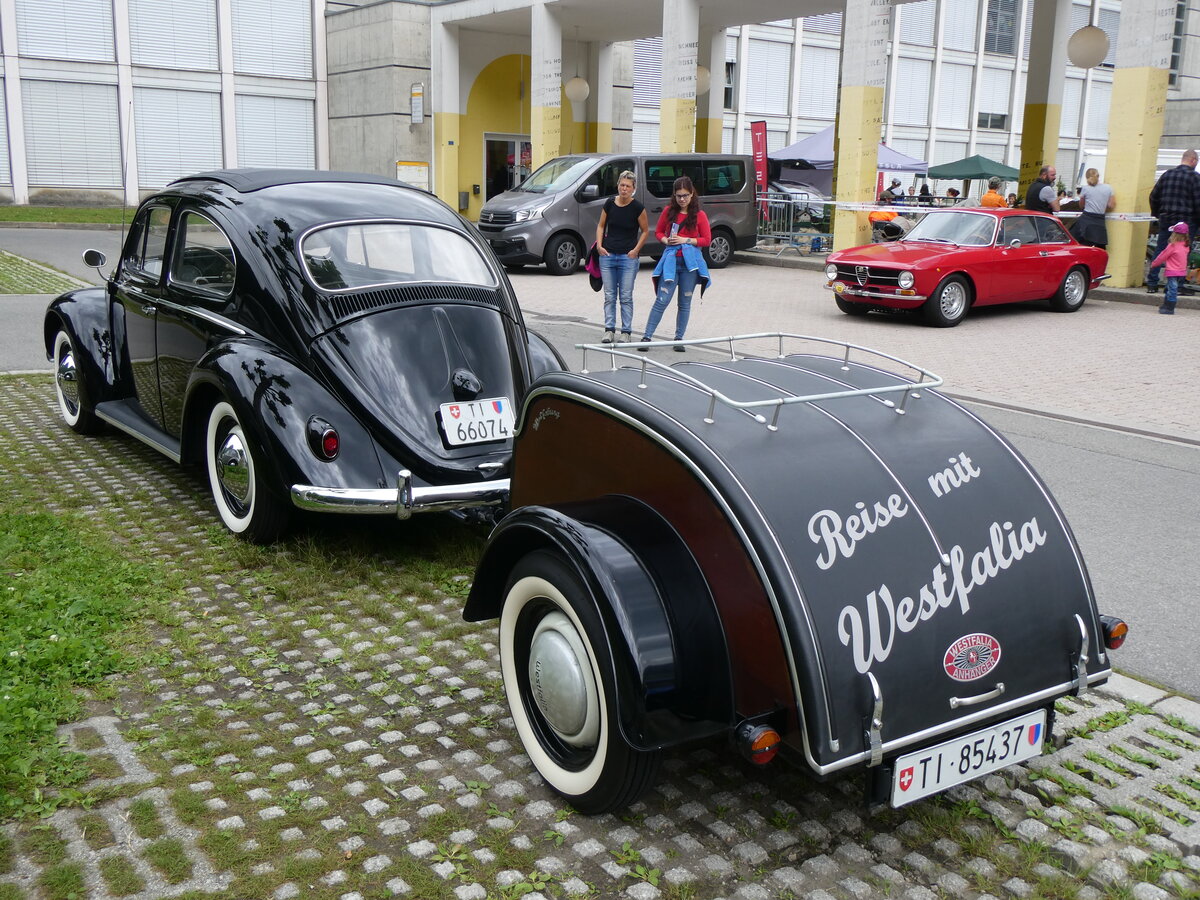 (263'522) - VW-K�fer - TI 66'074 - am 9. Juni 2024 in Faido, Garage Barenco