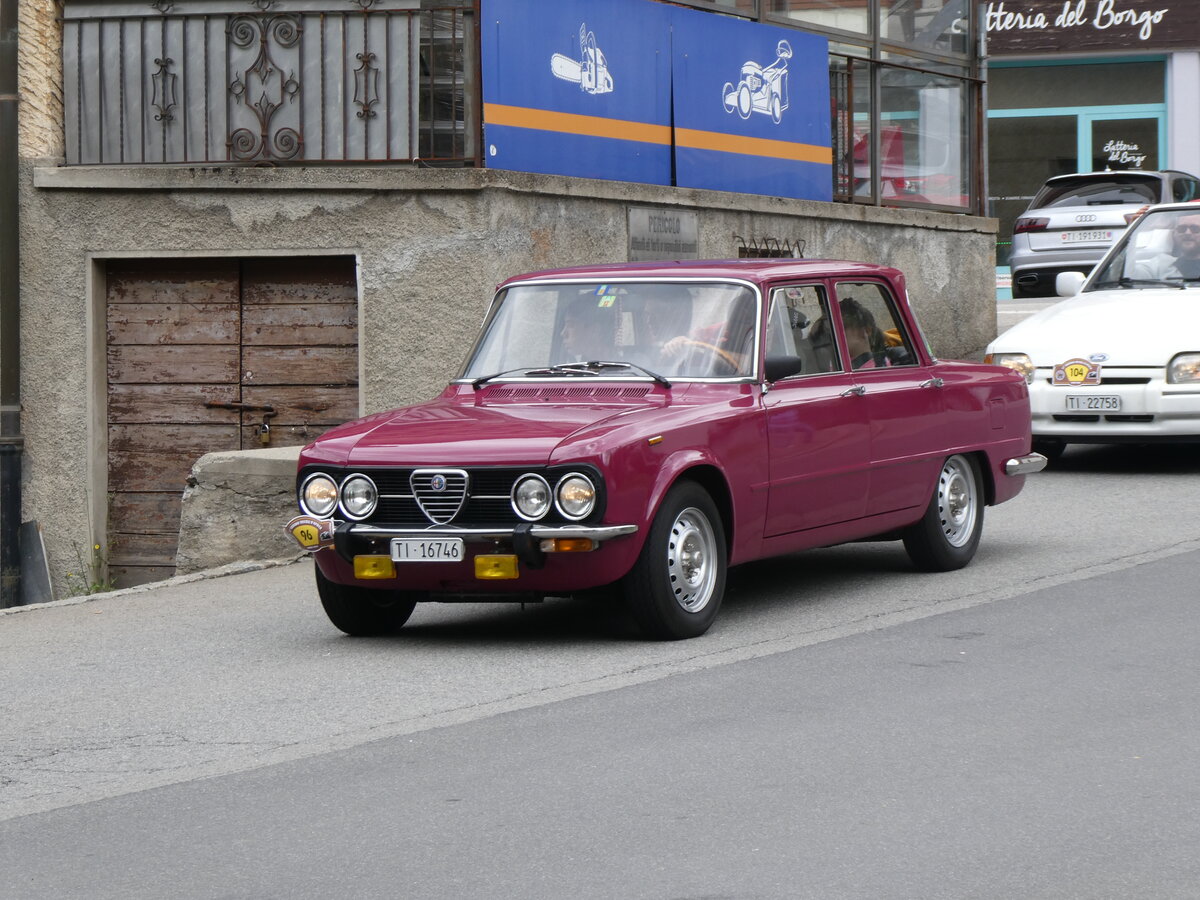 (263'556) - Alfa Romeo - TI 16'746 - am 9. Juni 2024 in Faido, Via Saresc
