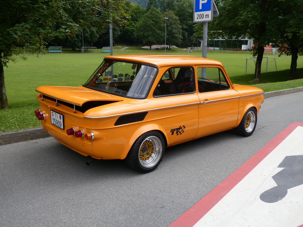 (263'608) - NSU - TI 15'909 - am 9. Juni 2024 in Faido, Garage Barenco