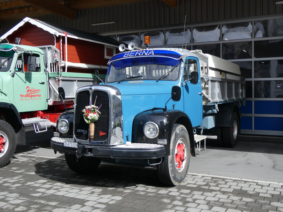 (263'860) - Berna - ZH 673'029 - am 22. Juni 2024 in N�fels, FBW-Museum