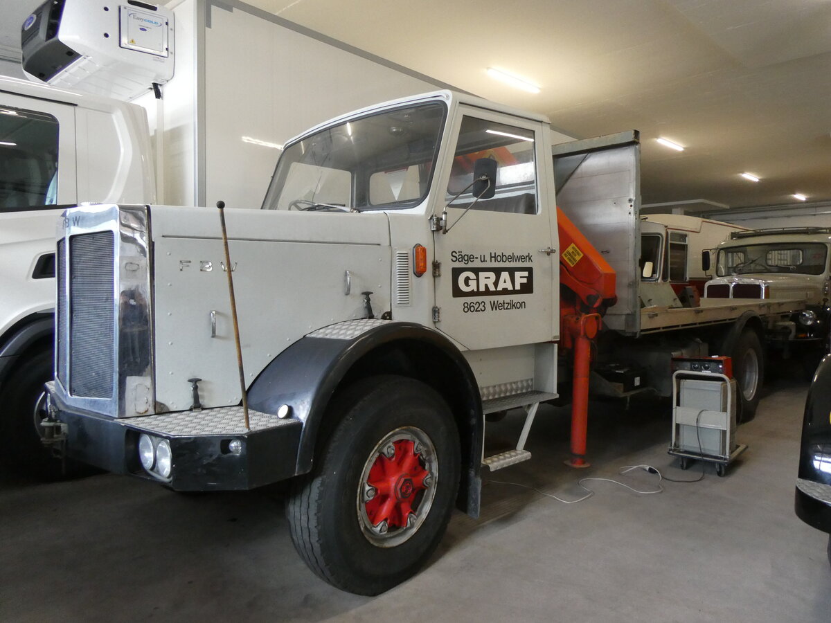 (263'871) - Graf, Wetzikon - FBW am 22. Juni 2024 in N�fels, FBW-Museum