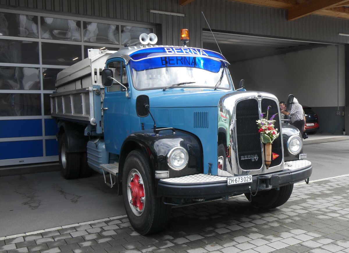 (263'873) - Berna - ZH 673'029 - am 22. Juni 2024 in N�fels, FBW-Museum