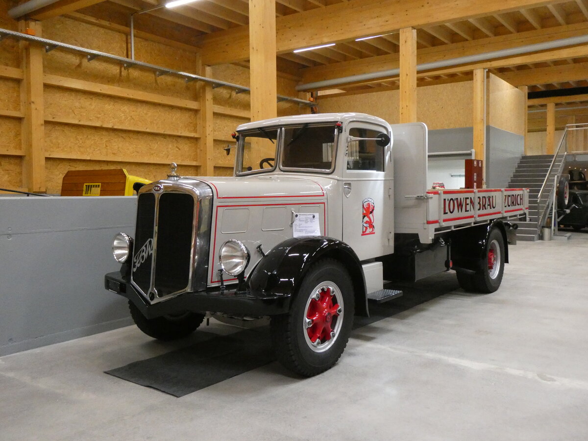 (263'893) - L�wenbr�u, Z�rich - FBW am 22. Juni 2024 in N�fels, FBW-Museum
