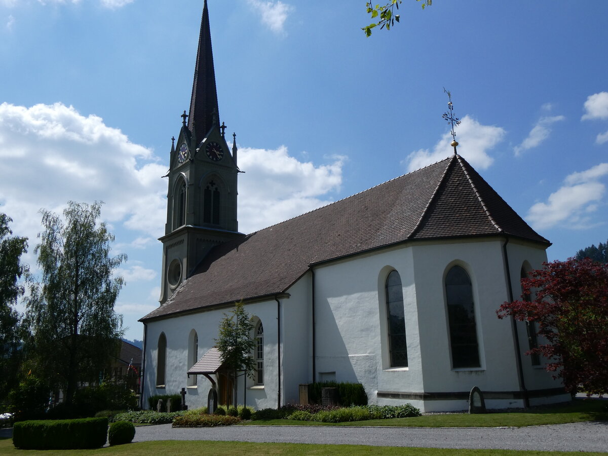 (264'026) - Die Kirche am 25. Juni 2024 in L�tzelfl�h