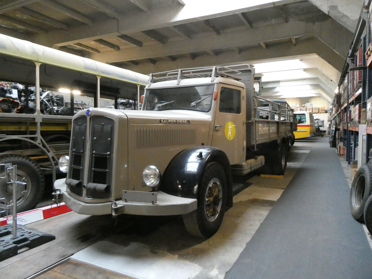 (264'036) - Sch�tzengarten, St. Gallen - Nr. 6 - Saurer am 27. Juni 2024 in Arbon, Saurermuseum Depot