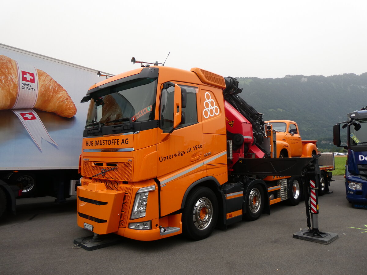 (264'177) - Hug, Uster - ZH 341'813 - Volvo am 29. Juni 2024 in Interlaken, Flugplatz