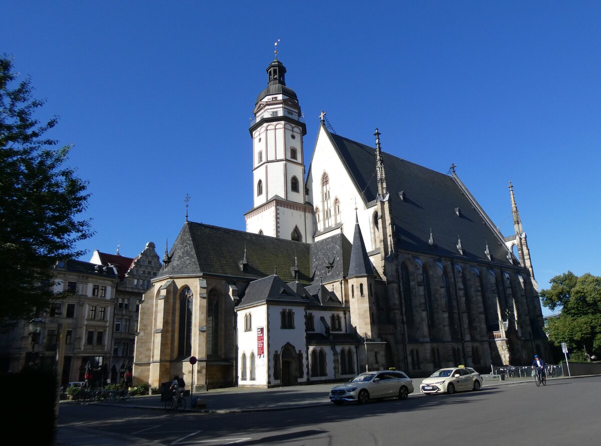 (264'414) - Thomaskirche am 9. Juli 2024 in Leipzig
