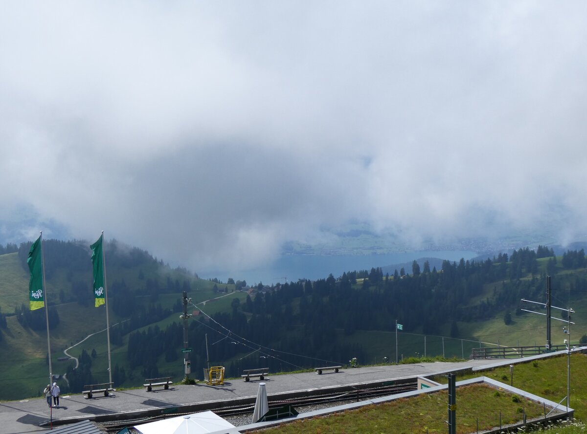 (264'958) - Aussicht am 23. Juli 2024 vom Rigi Kulm 