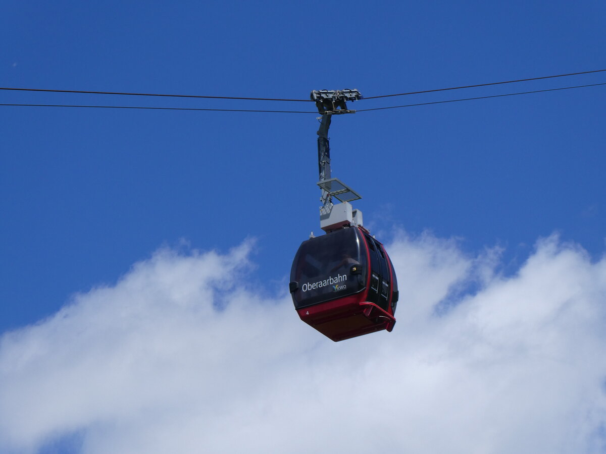 (265'195) - Oberaarbahn - Nr. 4 - am 28. Juli 2024 in Oberaar