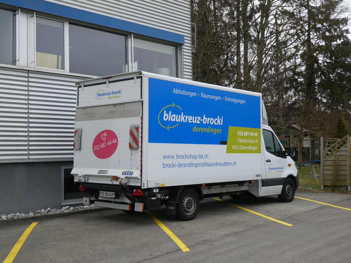 (272'933) - Blaukreuz-Brocki, Derendingen - SO 184'049 - Mercedes am 15. M�rz 2025 in Derendingen