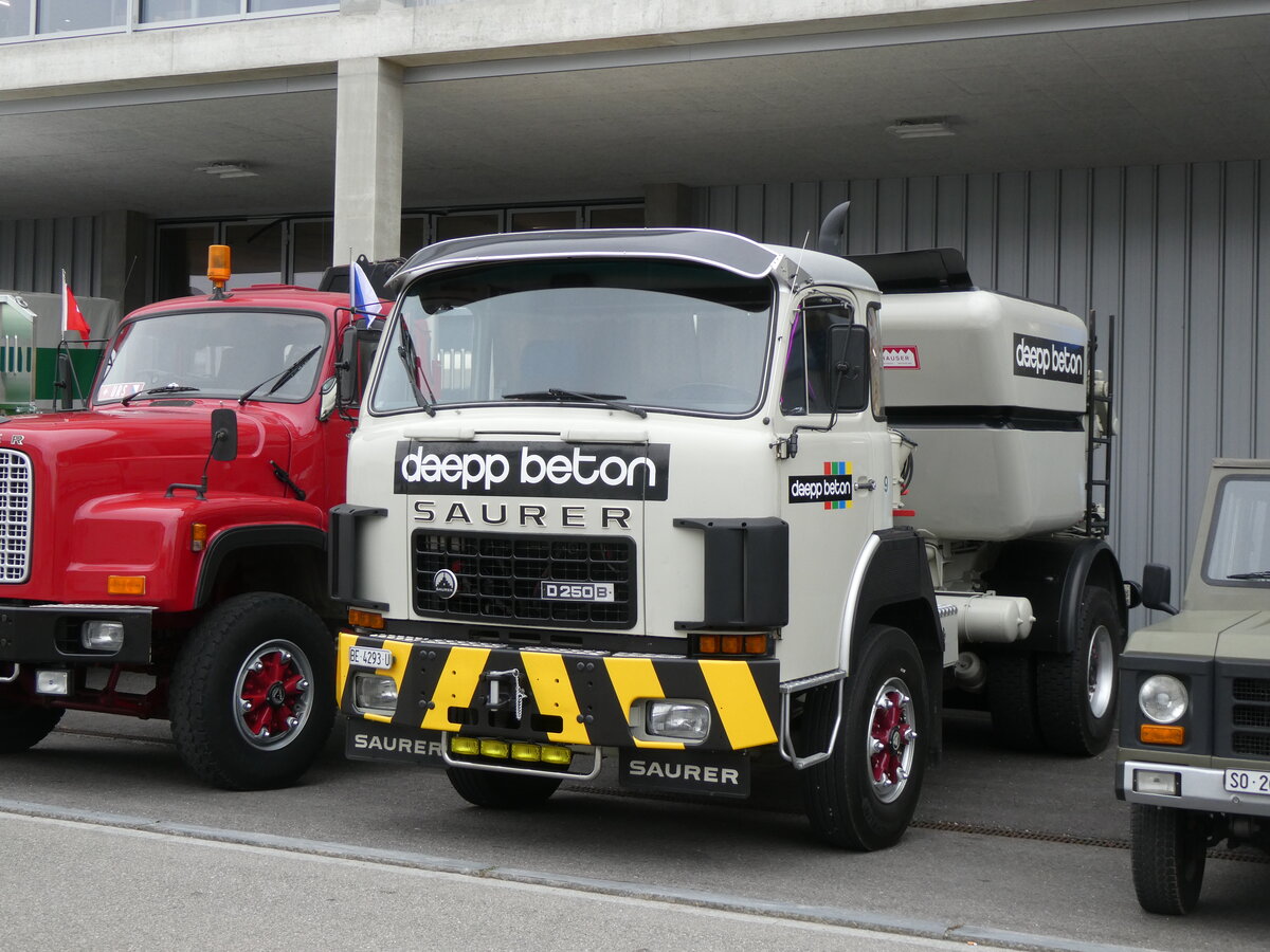 (272'940) - Daepp, Oppligen - Nr. 9/BE 4293 U - Saurer am 15. M�rz 2025 in Derendingen, Enter