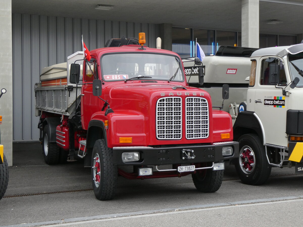 (272'943) - Saurer - SZ 73'827 - am 15. M�rz 2025 in Derendingen, Enter