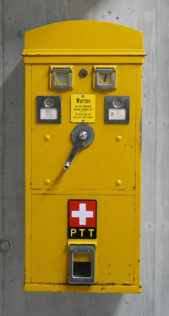 (272'949) - PTT-Briefmarkenautomat am 15. M�rz 2025 in Derendingen, Enter