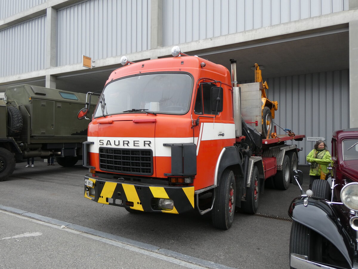 (272'990) - Saurer - NE 209 U - am 15. M�rz 2025 in Derendingen, Enter