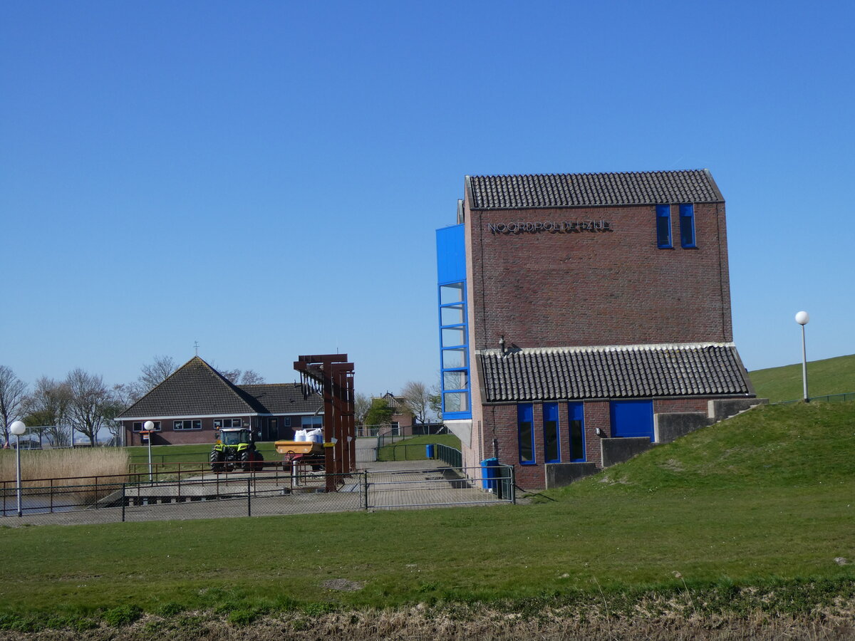 (273'549) - Pumpwerk am 4. April 2025 in Noordpolderzijl