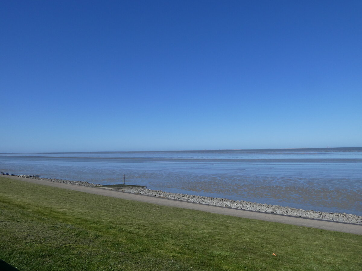 (273'666) - Das Wattenmeer am 5. April 2025 bei Wierum