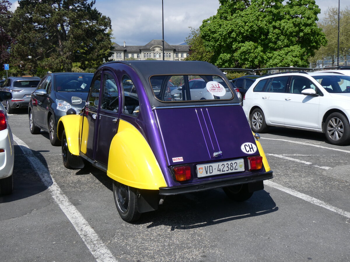 (274'256) - Citro�n - VD 42'382 - am 26. April 2025 beim Bahnhof Yverdon
