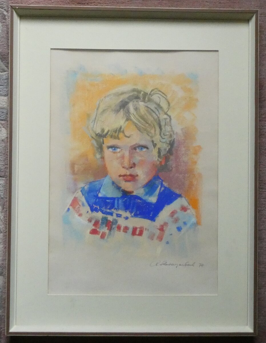 (274'378) - Gem�lde von Armin Schwarzenbach, Spiez - von 1974 - am 29. April 2025 in Thun