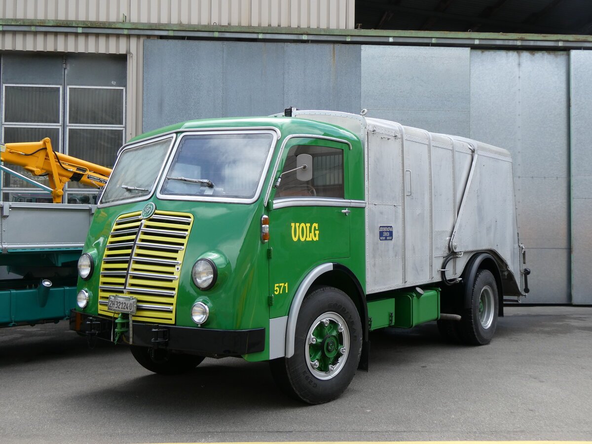 (274'564) - VOLG - Nr. 571/ZH 32'124 U - FBW am 3. Mai 2025 in Attikon, Wegm�ller