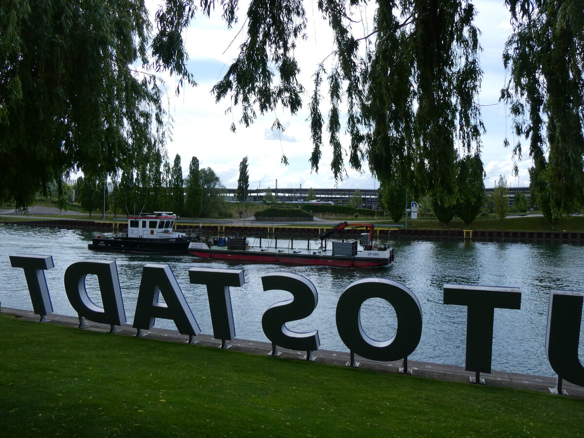 (274'874) - Schiff Ohre auf der Aller am 7. Mai 2025 in Wolfsburg