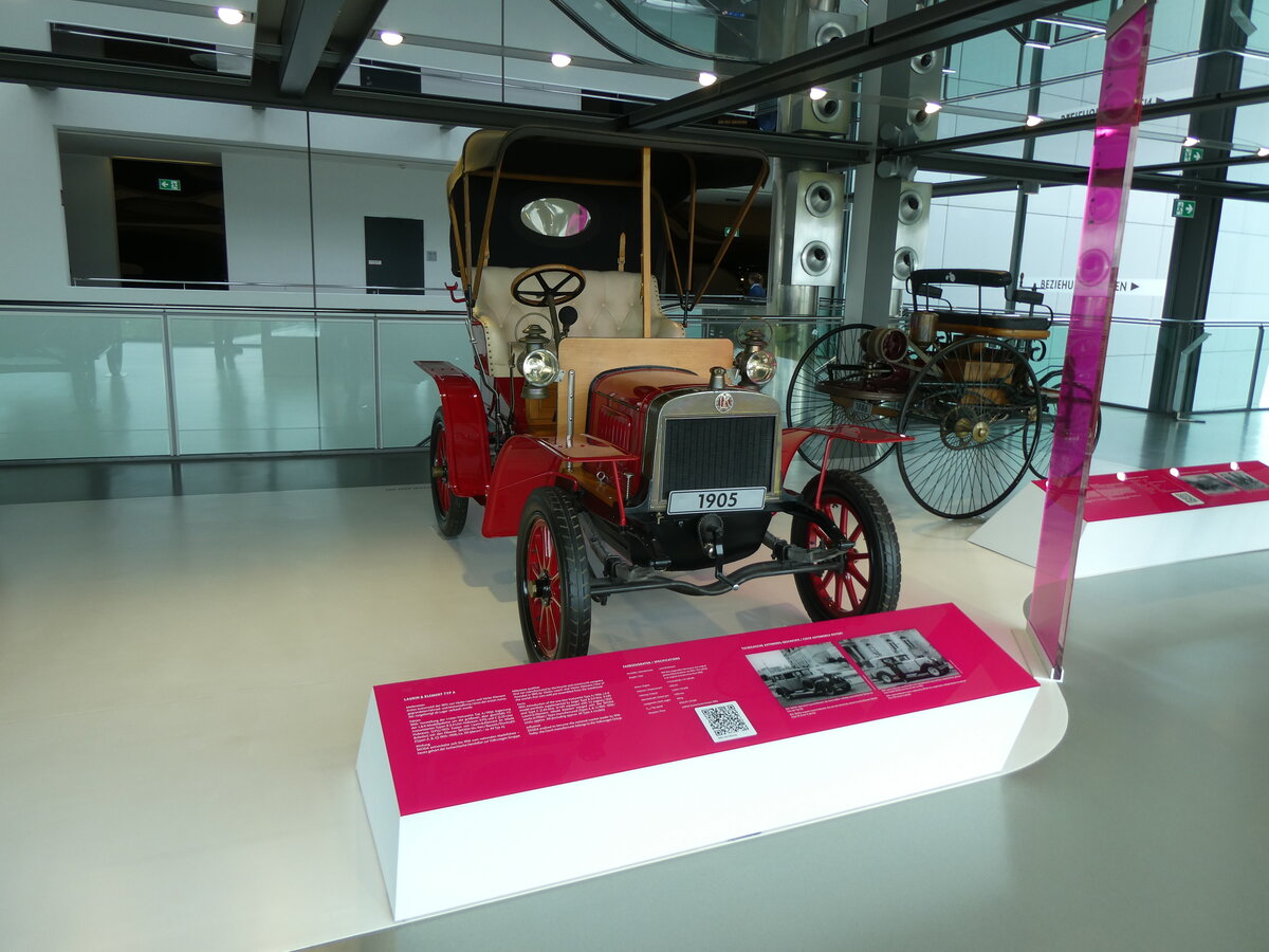 (274'903) - Laurin&Klement - Jahrgang 1905 - am 7. Mai 2025 in Wolfsburg, Autostadt