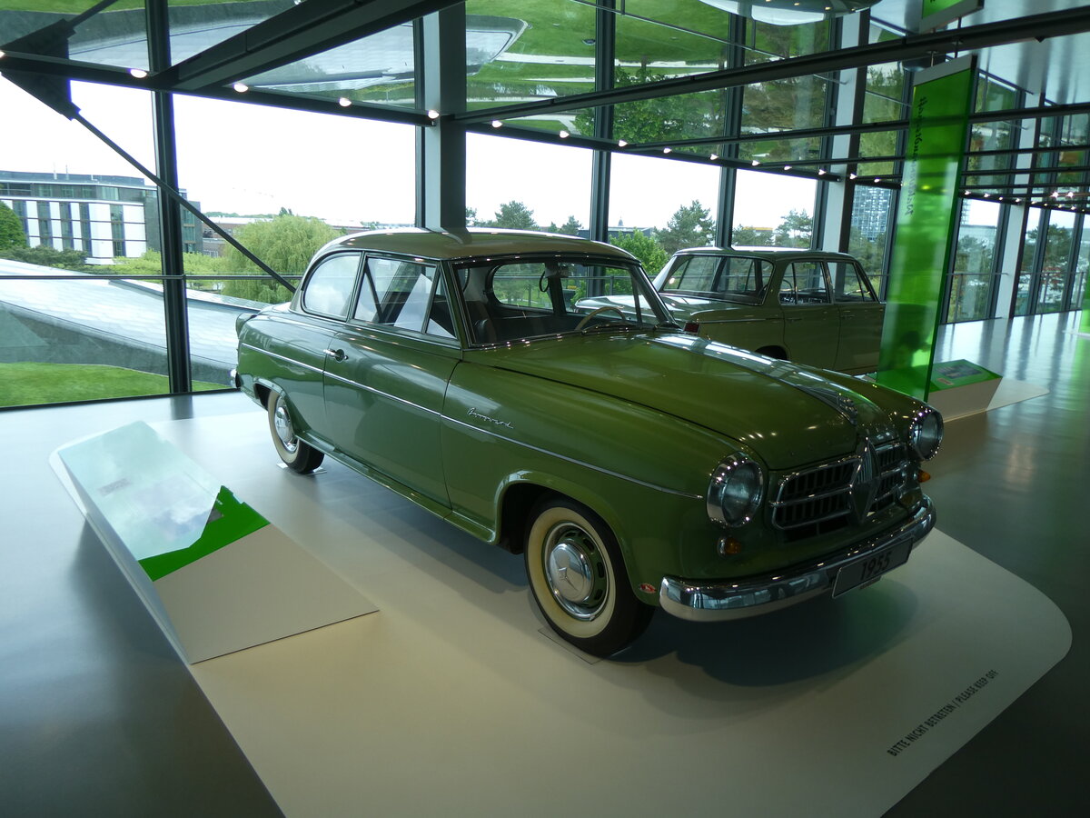 (274'908) - Borgward - Jahrgang 1955 - am 7. Mai 2025 in Wolfsburg, Autostadt
