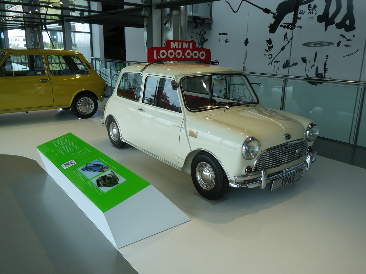 (274'909) - Mini - Jahrgang 1965 - am 7. Mai 2025 in Wolfsburg, Autostadt