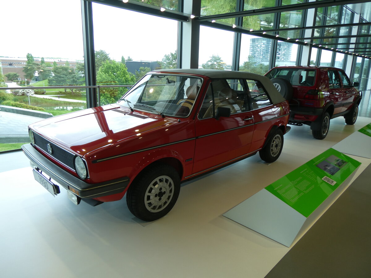 (274'912) - VW-Golf - Jahrgang 1980 - am 7. Mai 2025 in Wolfsburg, Autostadt