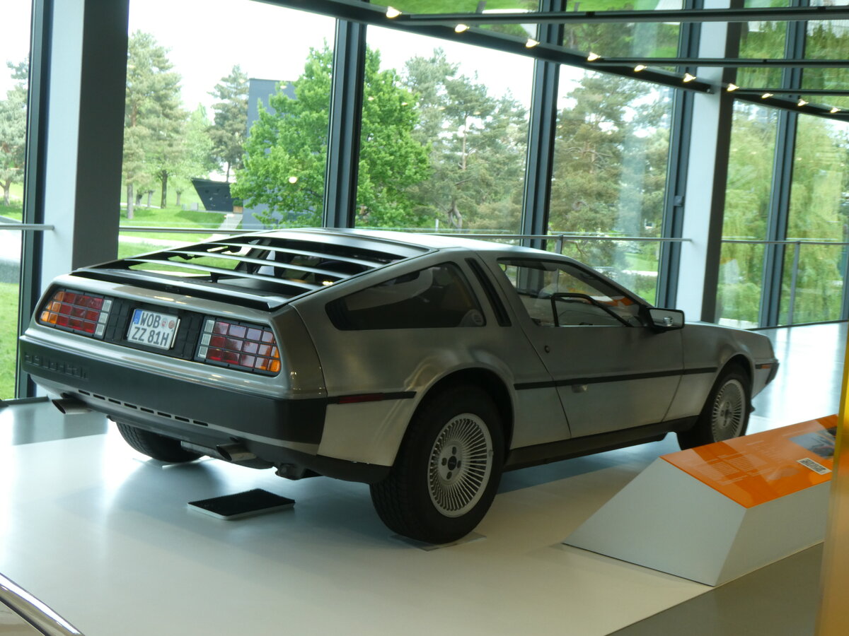 (274'948) - Delorean - WOB-ZZ 81H - am 7. Mai 2025 in Wolfsburg, Autostadt