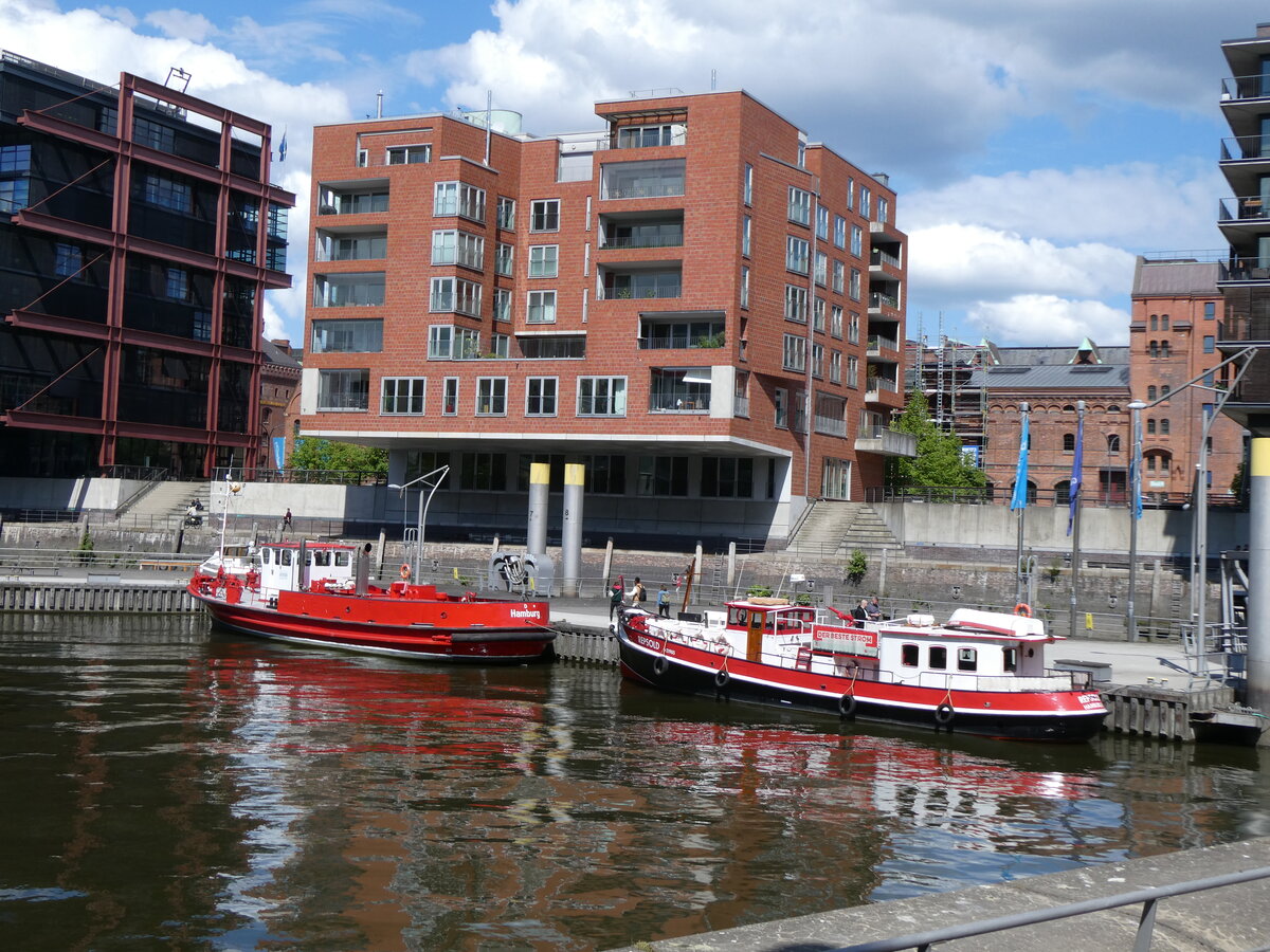 (275'056) - Schiffe auf der Elbe am 8. Mai 2025 in Hamburg