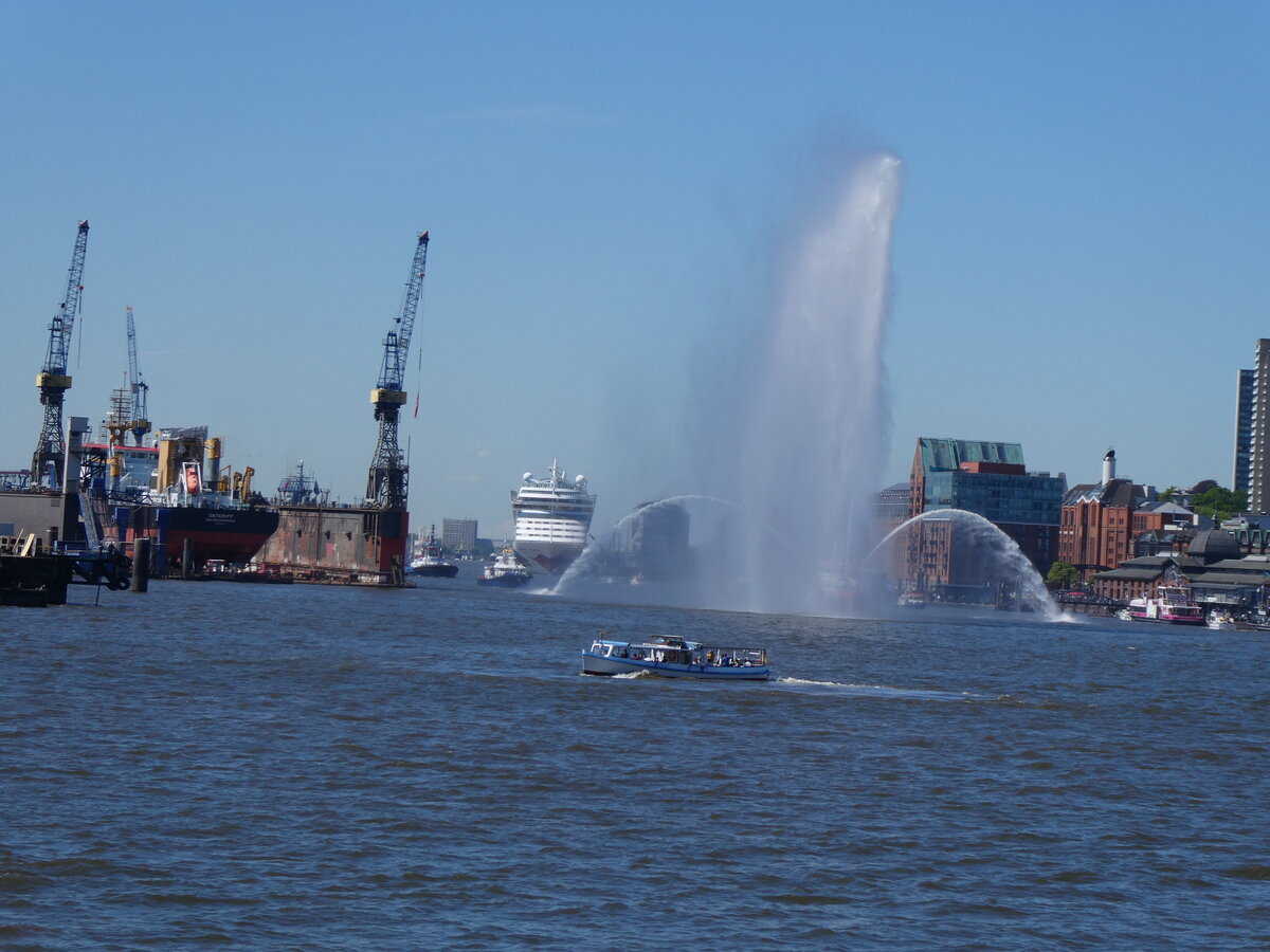 (275'299) - 836. Hafengeburtstag mit Schiffsparade am 9. Mai 2025 auf der Elbe in Hamburg