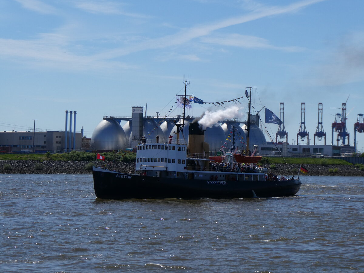 (275'309) - 836. Hafengeburtstag mit Schiffsparade am 9. Mai 2025 auf der Elbe in Hamburg