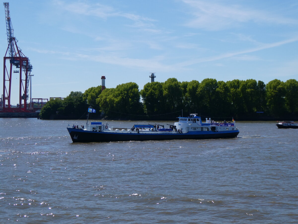 (275'320) - 836. Hafengeburtstag mit Schiffsparade am 9. Mai 2025 auf der Elbe in Hamburg