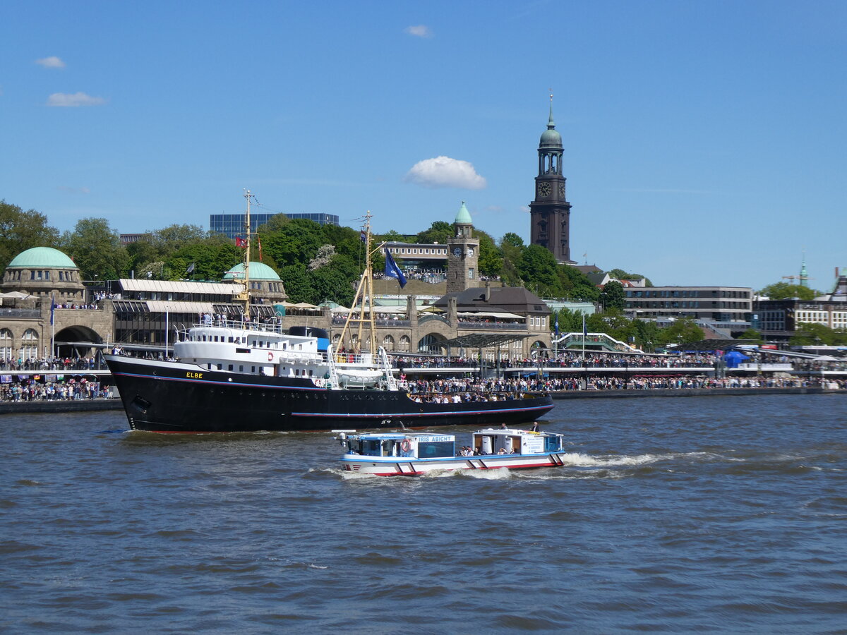 (275'336) - 836. Hafengeburtstag mit Schiffsparade am 9. Mai 2025 auf der Elbe in Hamburg
