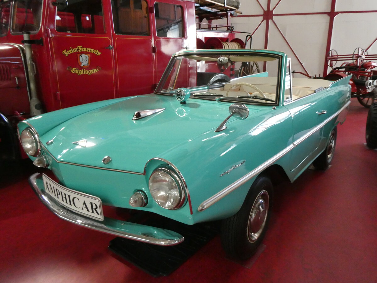(275'464) - Amphicar am 12. Mai 2025 in Speyer, Technik-Museum