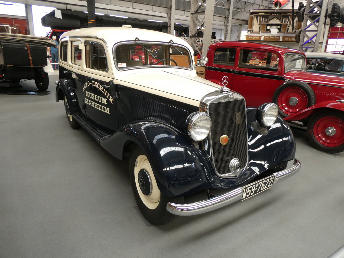 (275'485) - Mercedes - W59-7622 - am 12. Mai 2025 in Speyer, Technik-Museum