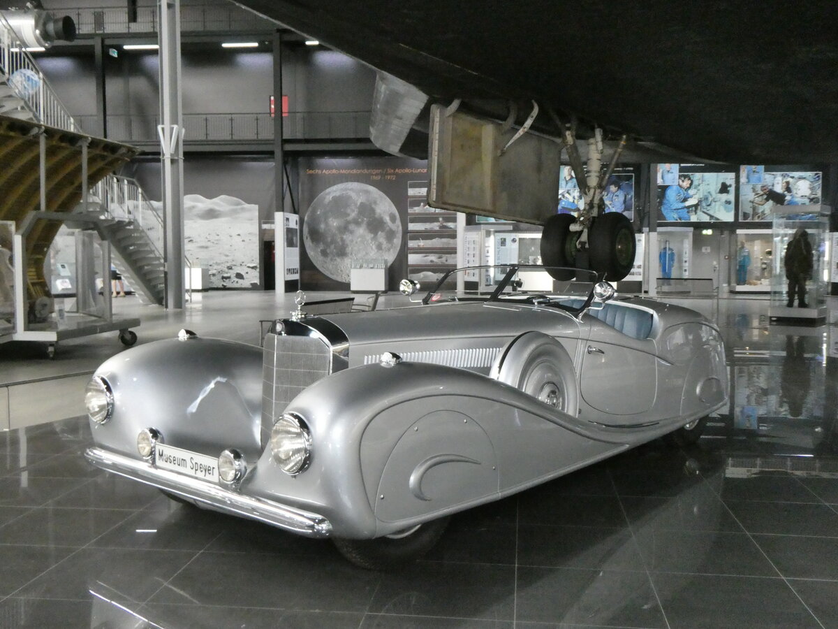 (275'508) - Mercedes am 12. Mai 2025 in Speyer, Technik-Museum