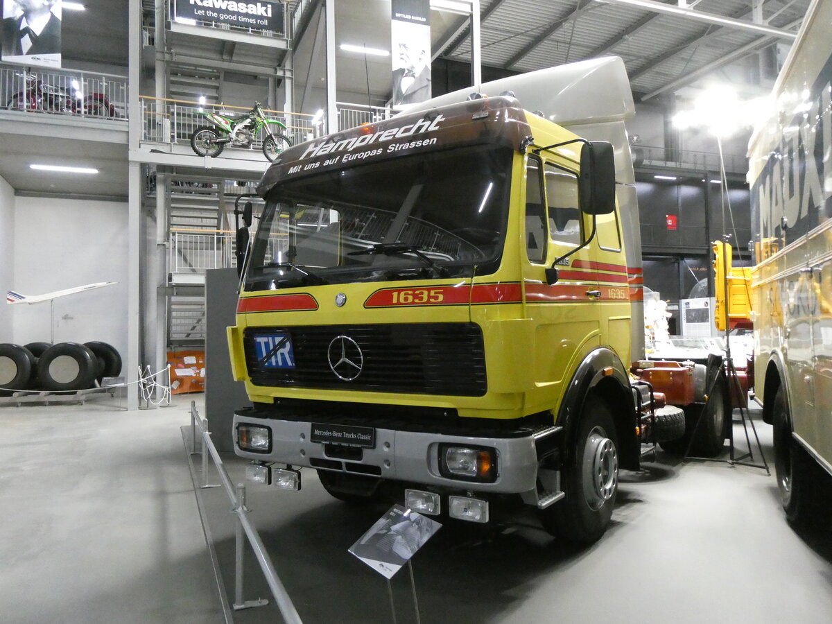 (275'516) - Hamprecht - Mercedes am 12. Mai 2025 in Speyer, Technik-Museum