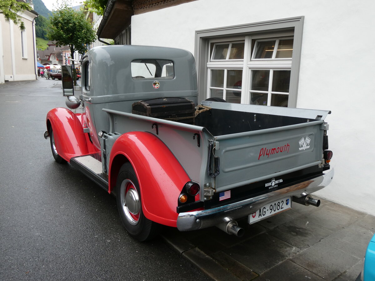 (276'341) - Plymouth - AG 9082 - am 7. Juni 2025 in Sarnen, OiO