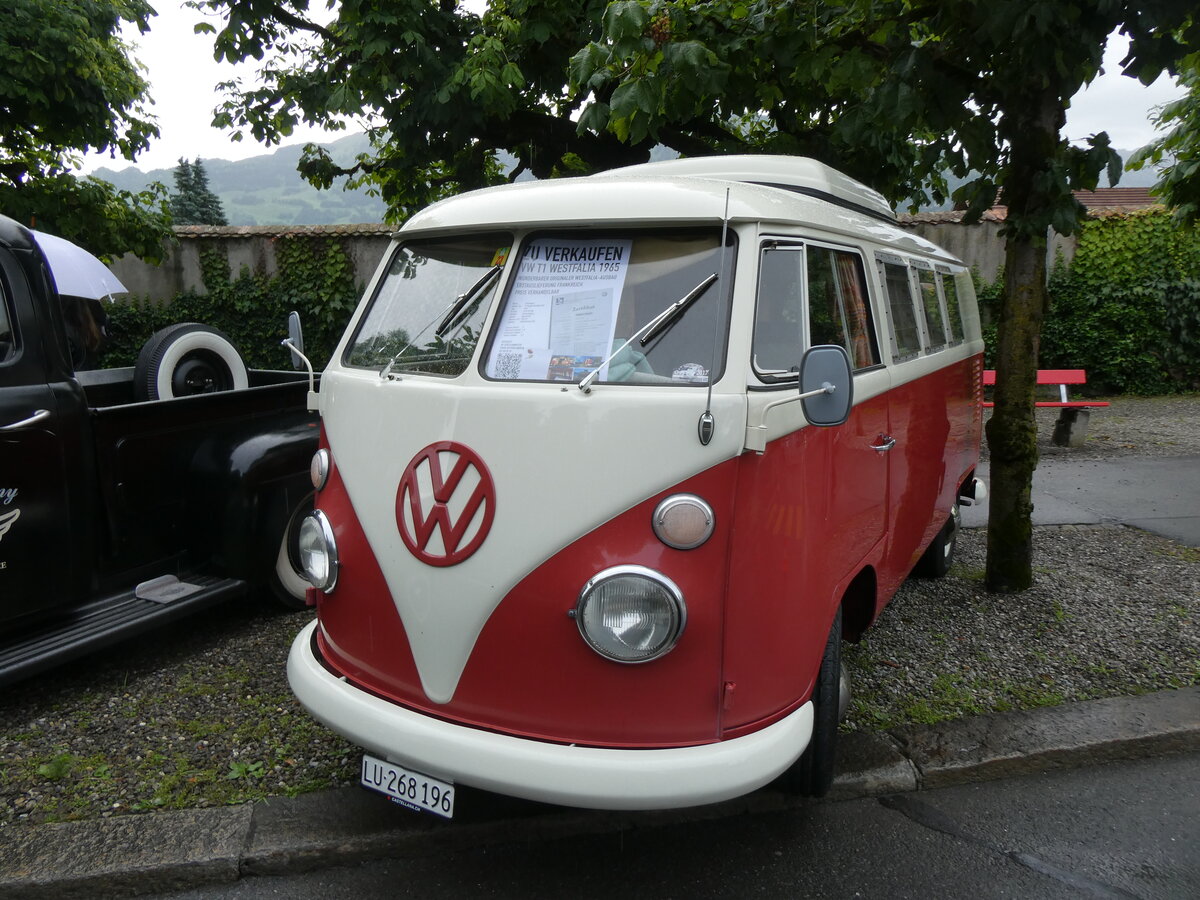 (276'372) - VW-Bus - LU 268'196 - am 7. Juni 2025 in Sarnen, OiO