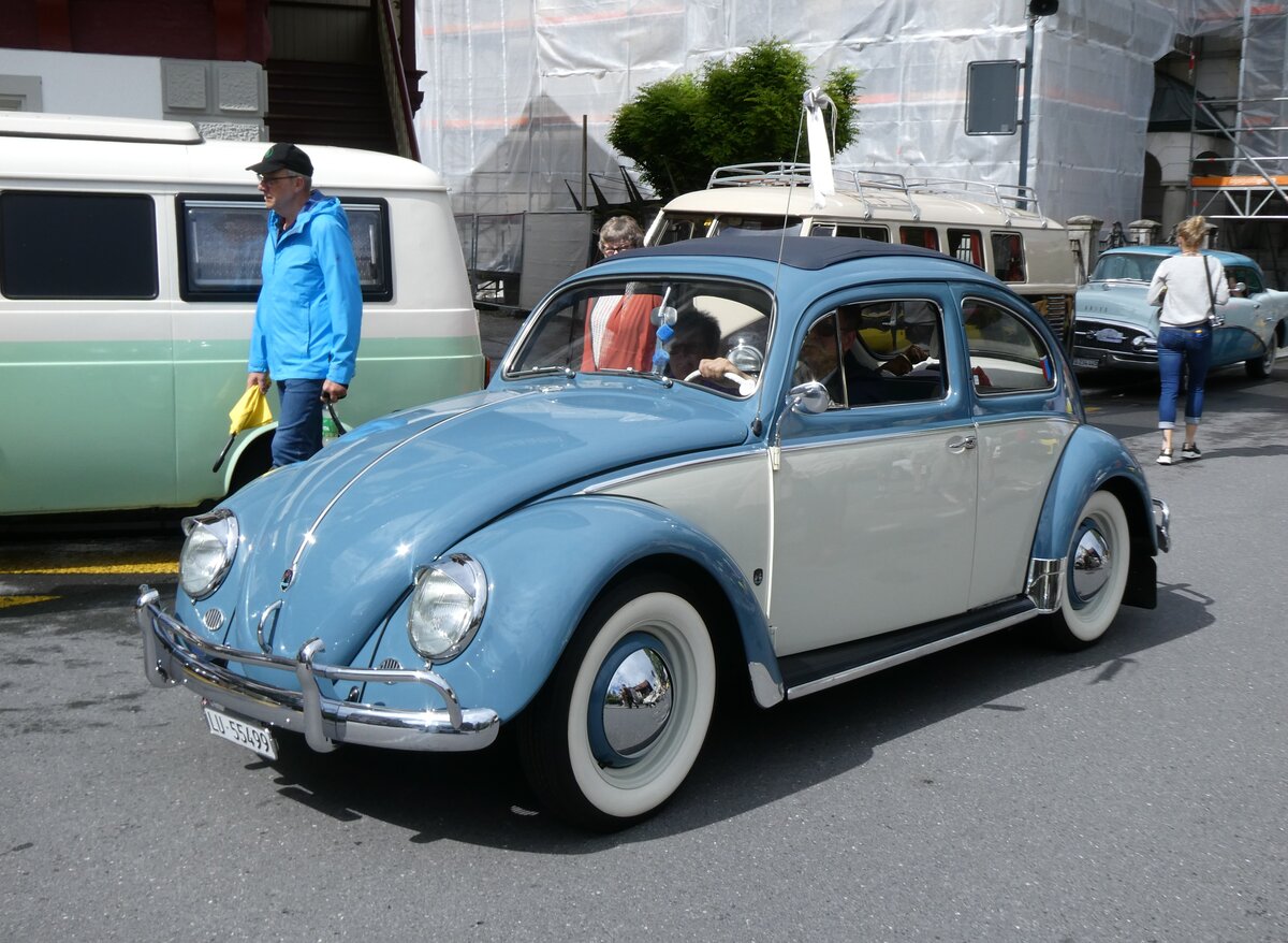 (276'403) - VW-K�fer - LU 55'499 - am 7. Juni 2025 in Sarnen, OiO