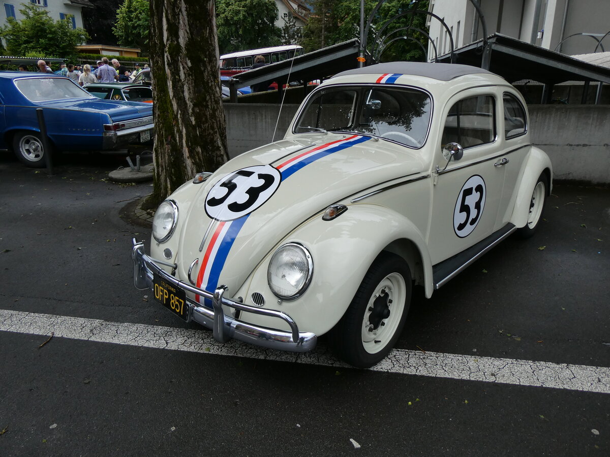 (276'418) - VW-K�fer - OFP 857 - am 7. Juni 2025 in Sarnen, OiO