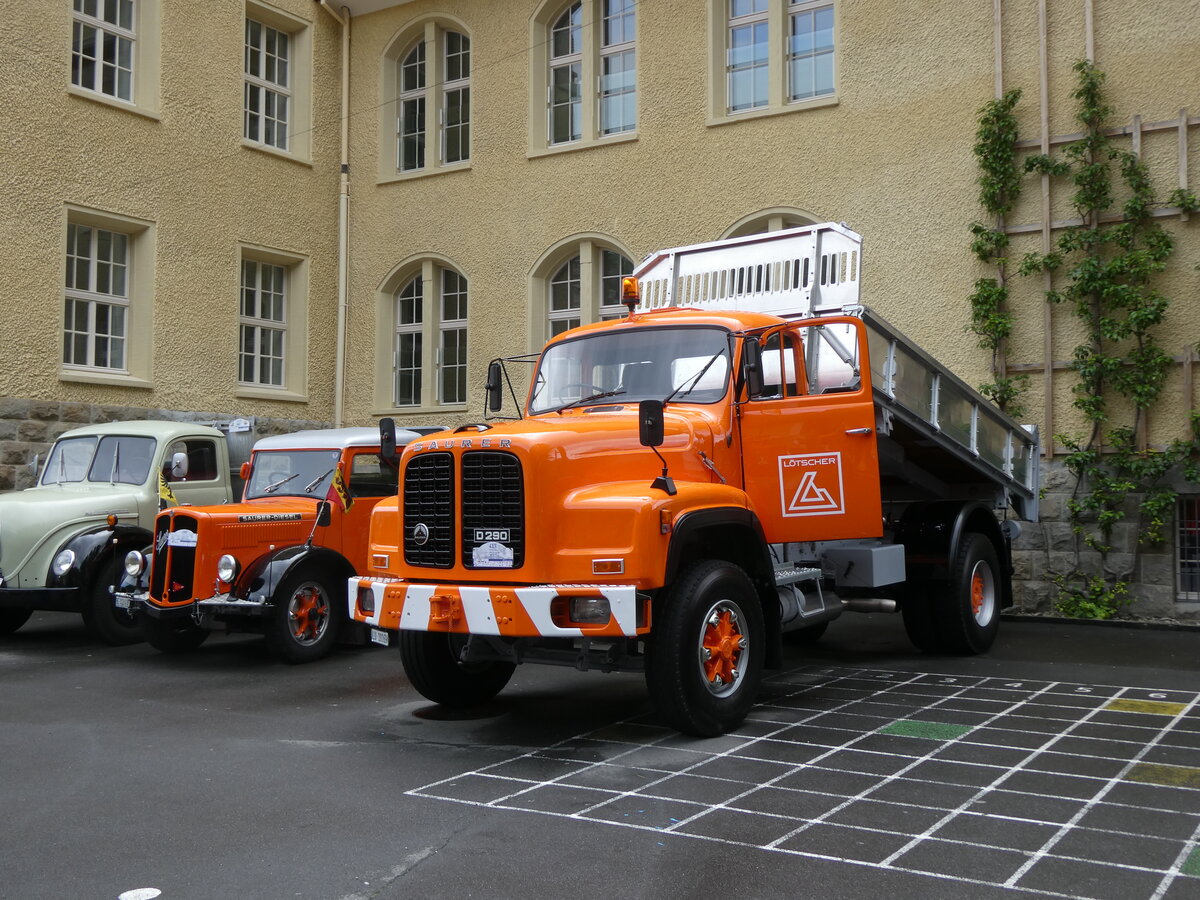 (276'422) - L�tscher - LU 10'169 - Saurer am 7. Juni 2025 in Sarnen, OiO