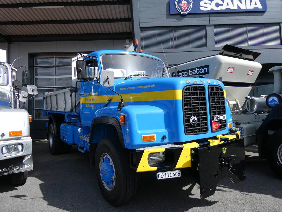 (276'639) - Wittwer, Wattenwil - BE 111'605 - Saurer am 14. Juni 2025 in Aigle, Kolly SA