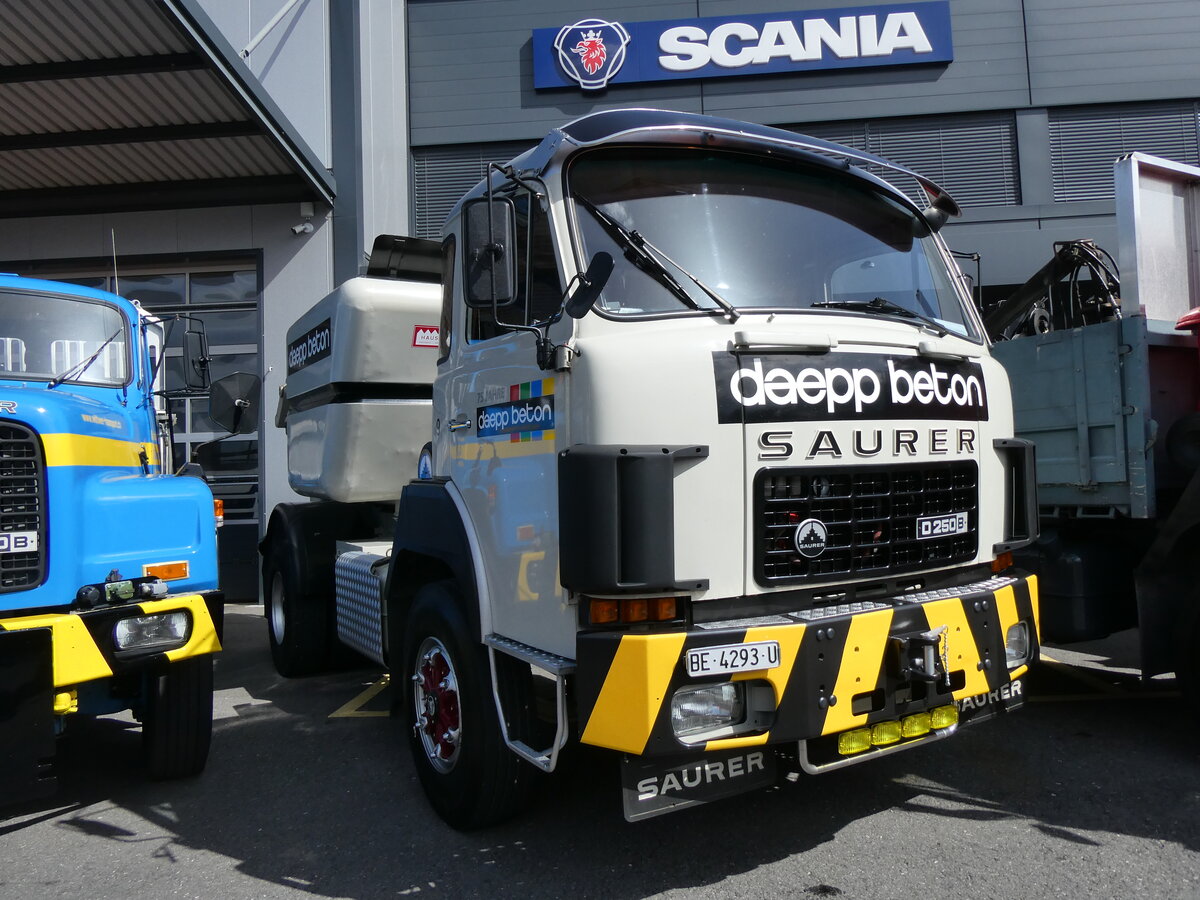 (276'641) - Daepp, Oppligen - Nr. 9/BE 4293 U - Saurer am 14. Juni 2025 in Aigle, Kolly SA