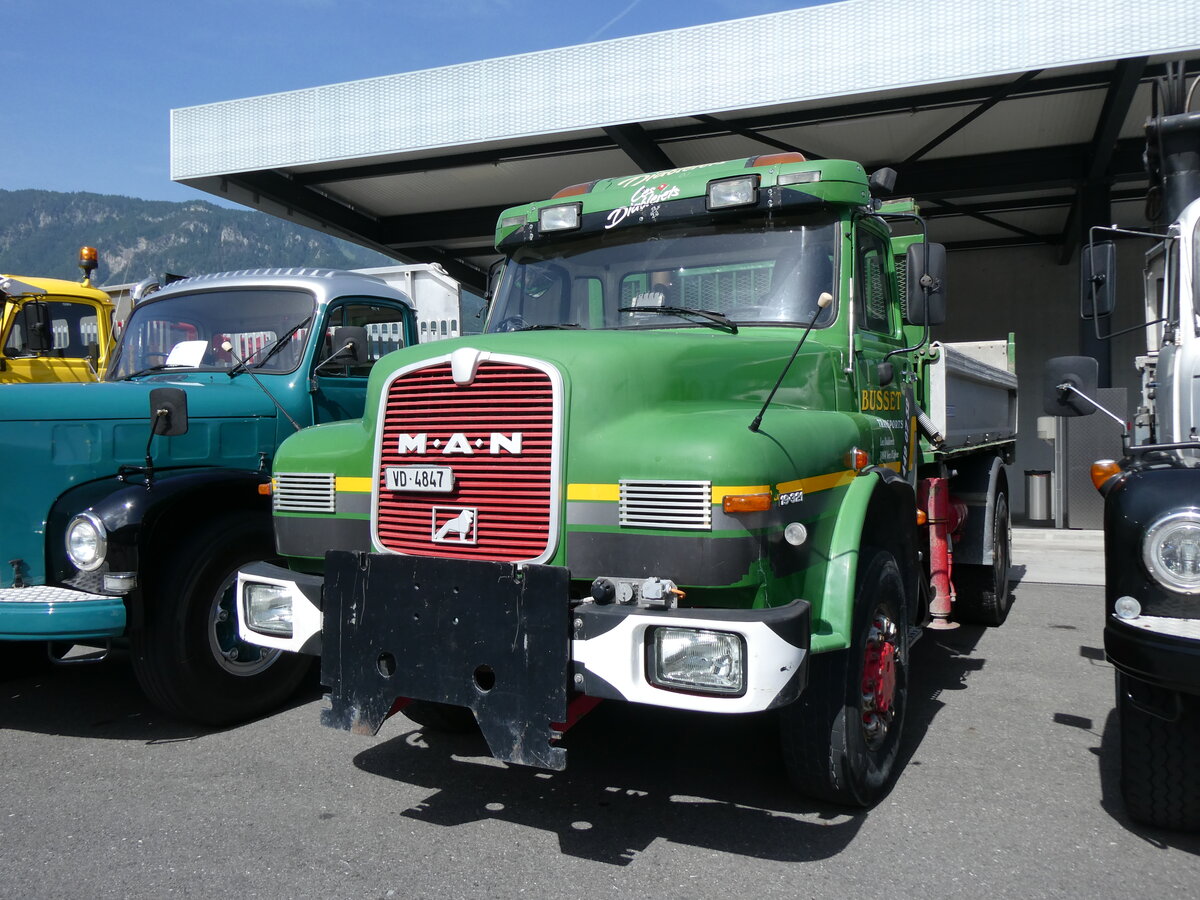 (276'657) - Busset, Vers-l'Eglise - VD 4847 - MAN am 14. Juni 2025 in Aigle, Kolly SA