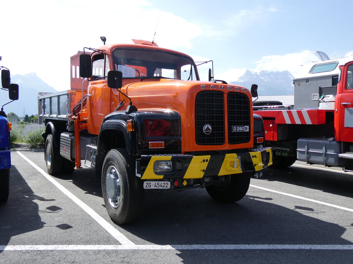 (276'673) - Saurer - ZG 45'422 - am 14. Juni 2025 in Aigle, Kolly SA